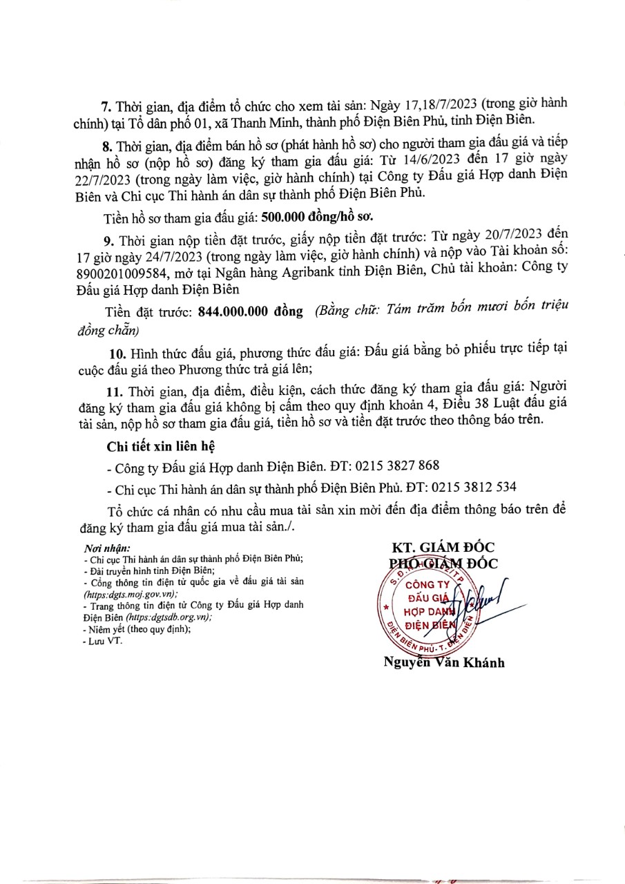 Thông báo số 245 (2)